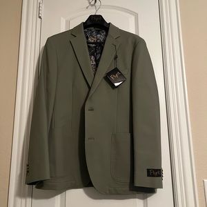 NWT Flynt Bueller Sportcoat (Olive Green)